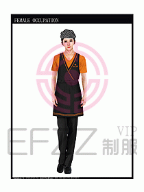 快餐廳制服設(shè)計圖071
