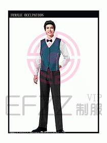 快餐服務(wù)生制服設(shè)計圖079