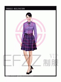 快餐服務(wù)生制服設(shè)計(jì)圖082