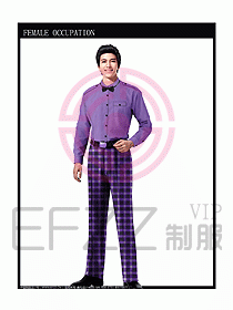 快餐服務(wù)生制服設(shè)計(jì)圖084