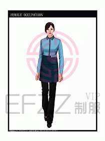 快餐服務(wù)生制服設(shè)計(jì)圖091