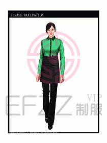 快餐服務(wù)生制服設(shè)計(jì)圖089