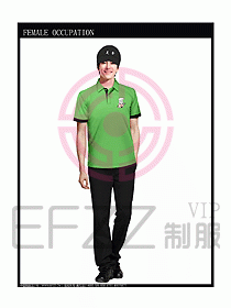 快餐服務(wù)生制服設(shè)計圖100