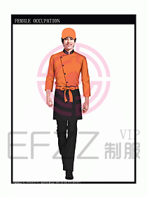 快餐服務生制服設(shè)計圖104