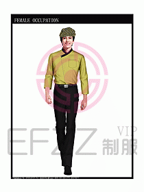 快餐服務(wù)生制服設(shè)計圖116