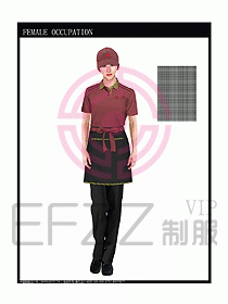 快餐服務(wù)生制服設(shè)計(jì)圖117