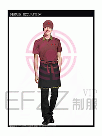 快餐服務(wù)生制服設(shè)計(jì)圖119