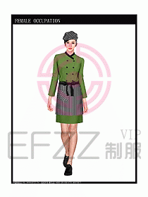 快餐服務(wù)生制服設(shè)計(jì)圖122