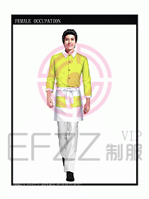 快餐服務(wù)生制服設(shè)計(jì)圖127