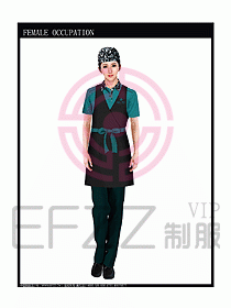 快餐服務(wù)生制服設(shè)計(jì)圖138