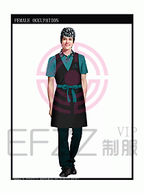 快餐服務(wù)生制服設(shè)計(jì)圖140