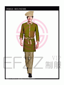 快餐服務(wù)生制服設(shè)計(jì)圖148