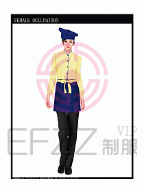 快餐服務(wù)生制服設(shè)計圖154