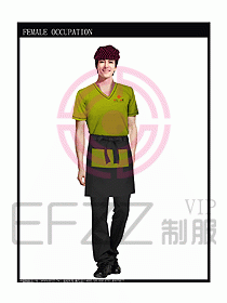 快餐服務(wù)生制服設(shè)計圖170