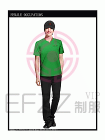 快餐服務(wù)生制服設(shè)計(jì)圖173