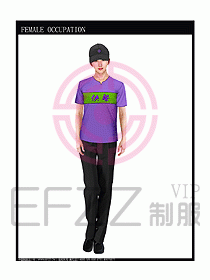 快餐服務(wù)生制服設(shè)計圖179