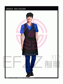 快餐服務(wù)生制服設(shè)計圖190