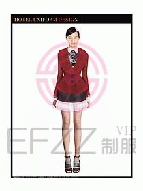 女秋冬職業(yè)裝設(shè)計(jì)圖861