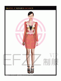 女秋冬職業(yè)裝設(shè)計(jì)圖881