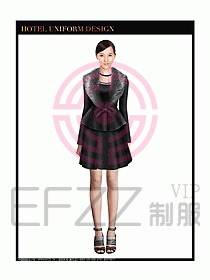 女秋冬職業(yè)裝設(shè)計(jì)圖891