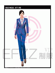 女秋冬職業(yè)裝設(shè)計圖896