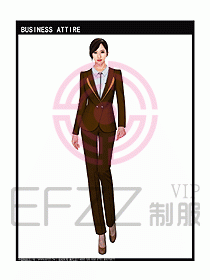 女秋冬職業(yè)裝設(shè)計(jì)圖898