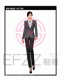 女秋冬職業(yè)裝設計圖897