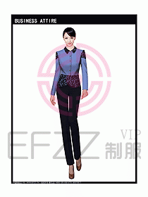 女秋冬職業(yè)裝設(shè)計圖904