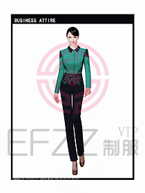 女秋冬職業(yè)裝設(shè)計圖903