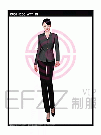 女秋冬職業(yè)裝設(shè)計(jì)圖905