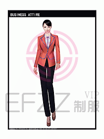 女秋冬職業(yè)裝設(shè)計圖917