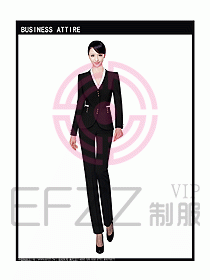 女秋冬職業(yè)裝設(shè)計圖920