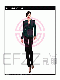 女秋冬職業(yè)裝設(shè)計(jì)圖925