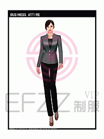 女秋冬職業(yè)裝設(shè)計(jì)圖930