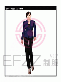 女秋冬職業(yè)裝設(shè)計(jì)圖926