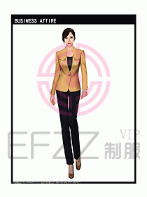 女秋冬職業(yè)裝設計圖933