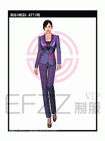 女秋冬職業(yè)裝設(shè)計(jì)圖937