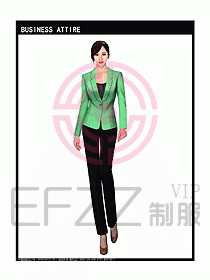 女秋冬職業(yè)裝設(shè)計圖939