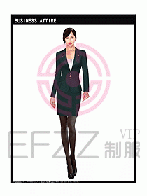 女秋冬職業(yè)裝設(shè)計(jì)圖941