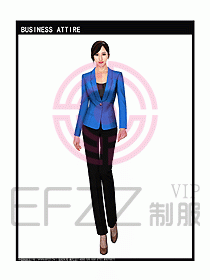 女秋冬職業(yè)裝設計圖947