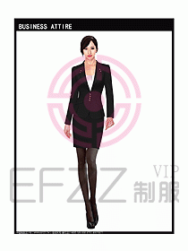 女秋冬職業(yè)裝設(shè)計(jì)圖942