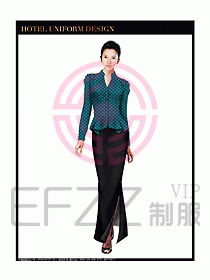 西餐咨客制服設(shè)計(jì)圖330