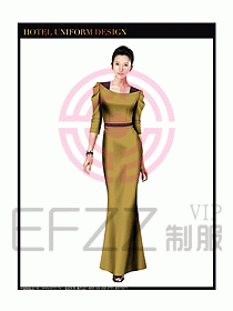 西餐咨客制服設(shè)計(jì)圖331