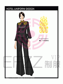 桑拿會(huì)所服務(wù)員制服設(shè)計(jì)圖273