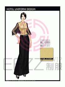 桑拿會所服務(wù)員制服設(shè)計(jì)圖275