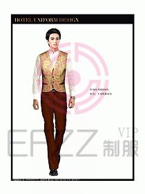 桑拿會所服務(wù)員制服設(shè)計圖284