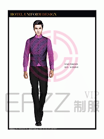 桑拿會(huì)所服務(wù)員制服設(shè)計(jì)圖286