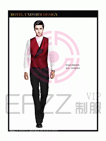 桑拿會所服務(wù)員制服設(shè)計(jì)圖287