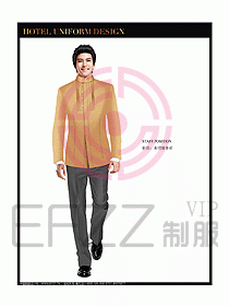 桑拿會所服務(wù)員制服設(shè)計圖295