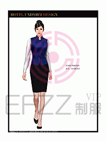 桑拿會所服務員制服設計圖298